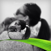 20th Aug 2015 - My Daughter and her new Puppy