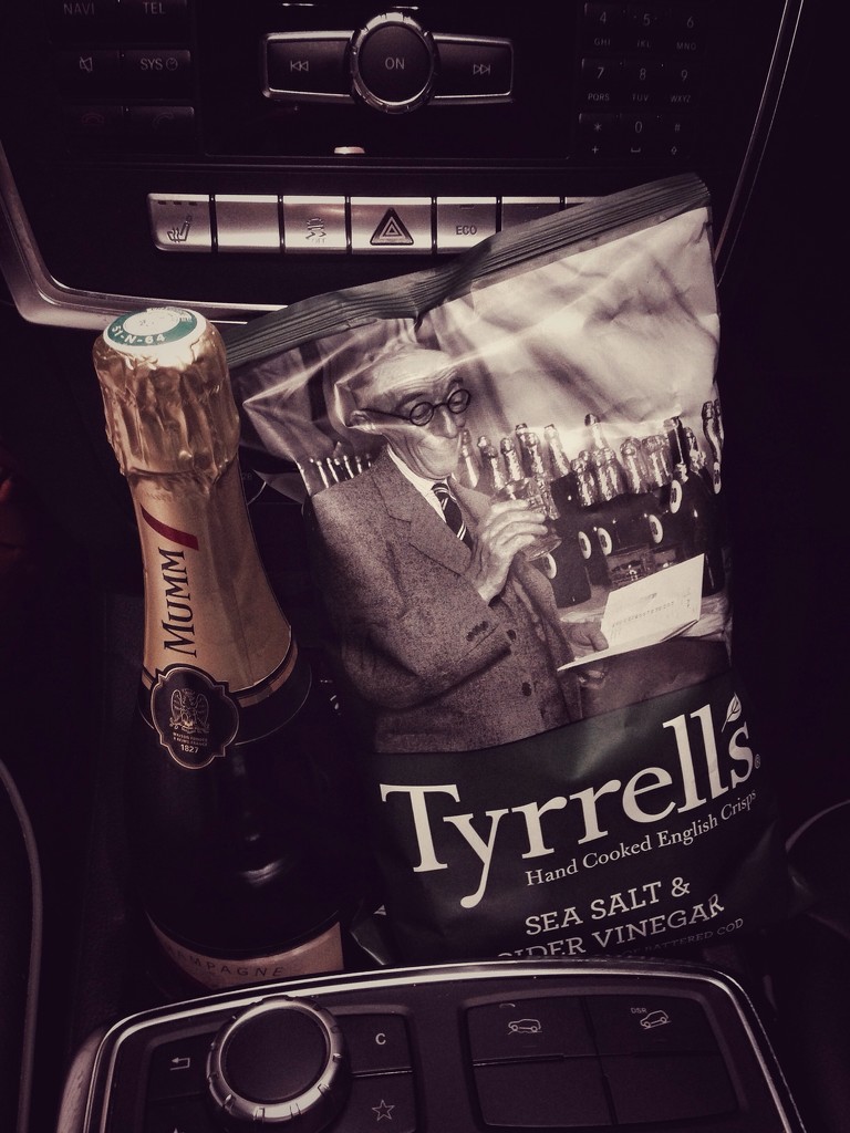 Champagne and Tyrell's by cocobella