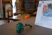 20th Aug 2015 - glass blowing