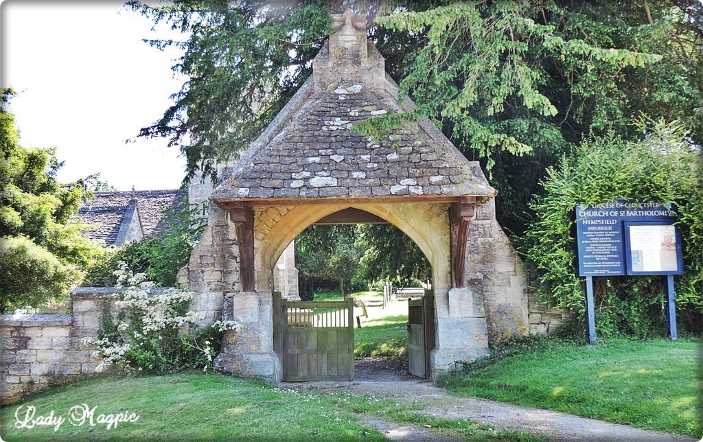 A Cotswold Church Lych Gate. by ladymagpie