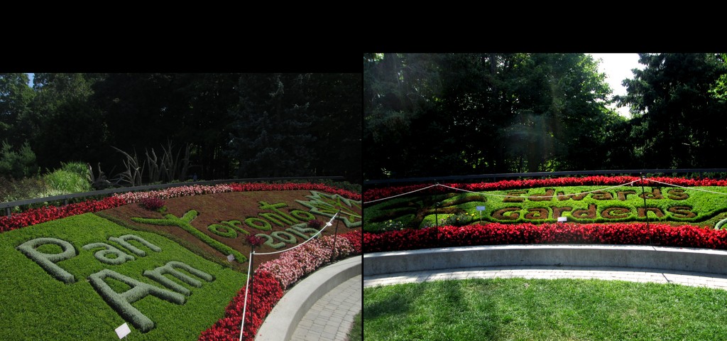 Flower beds at Edwards Gardens by bruni