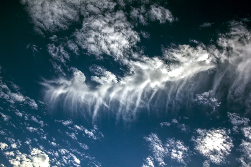 Wispy Clouds by hjbenson