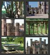 25th Aug 2015 - Collage of Lowther Castle