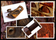 25th Aug 2015 - 365 RUST COLLAGE