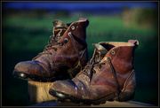 26th Aug 2015 - Poppa's boots