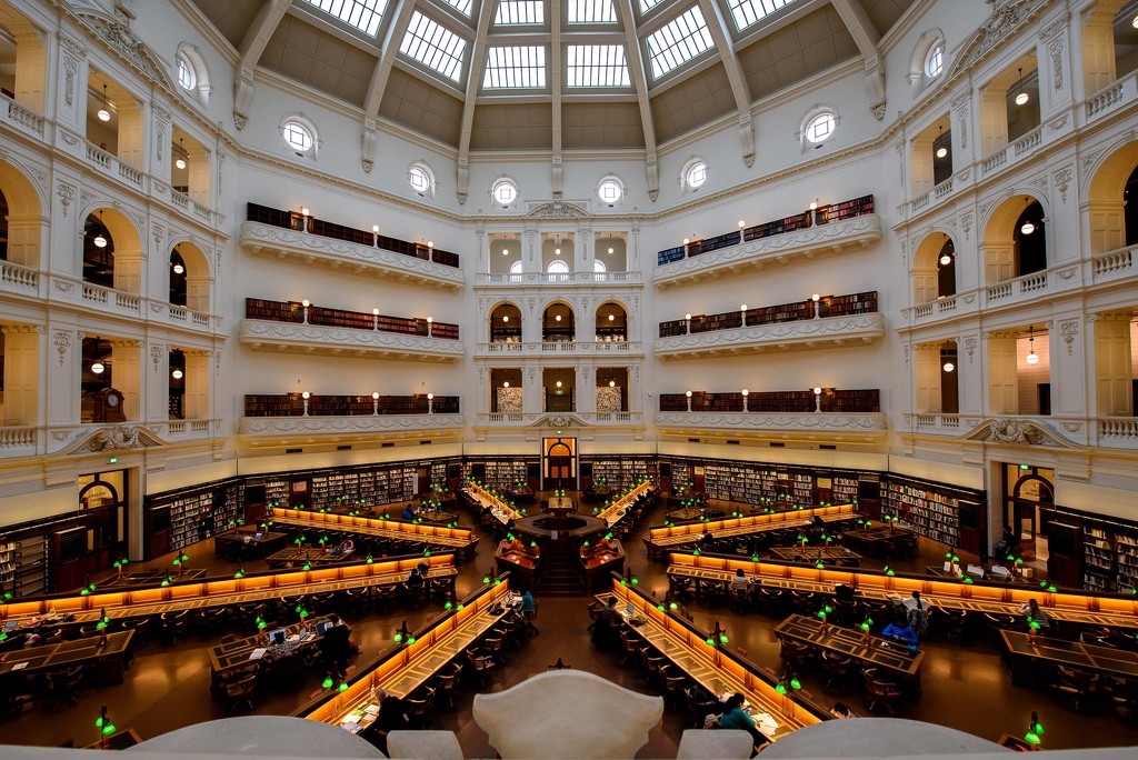 State Library Redux by robotvulture