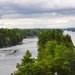 The 1000 Islands from the Bridge by frantackaberry