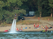 9th Aug 2015 - Flyboarding near Budapest, Hungary