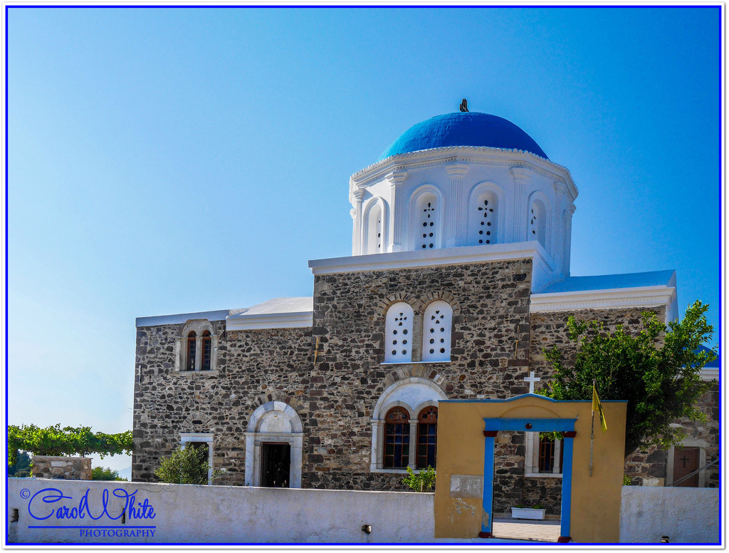 Church in Asfendiou, Kos by carolmw
