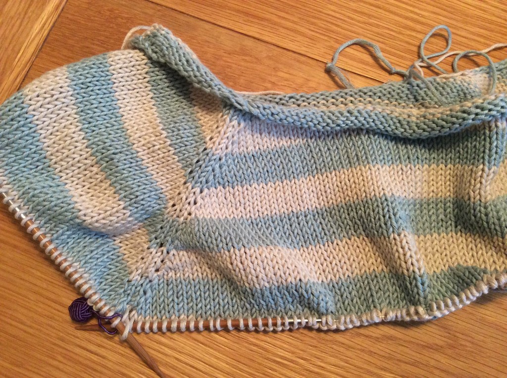 Top down knitting by lellie