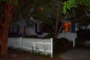 30th Aug 2015 - Picket fence and house, early evening, historic district, Charleston, SC
