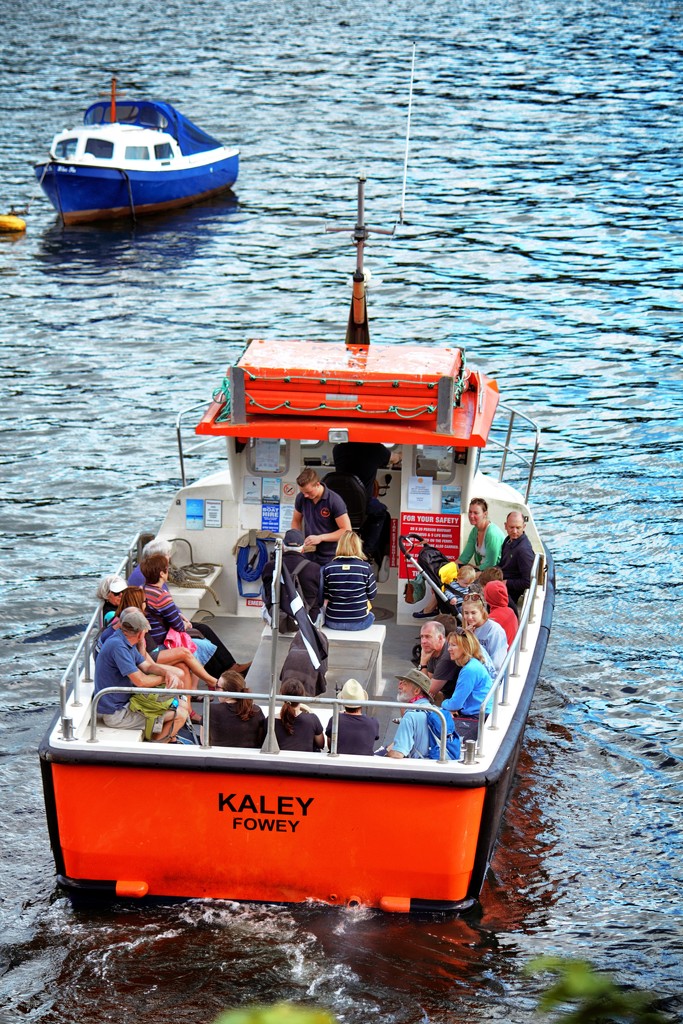 The Fowey to Polruan Ferry by swillinbillyflynn