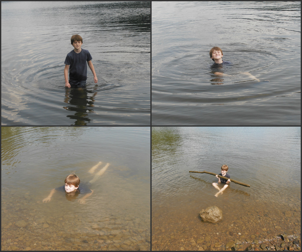 A Dip in the River by julie