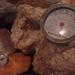 Still Life with Pretty Rocks and Kitchen Thermometers lighting variation by mcsiegle