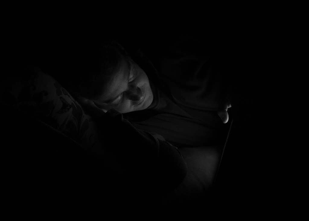 By the Light of the iPad  by epcello