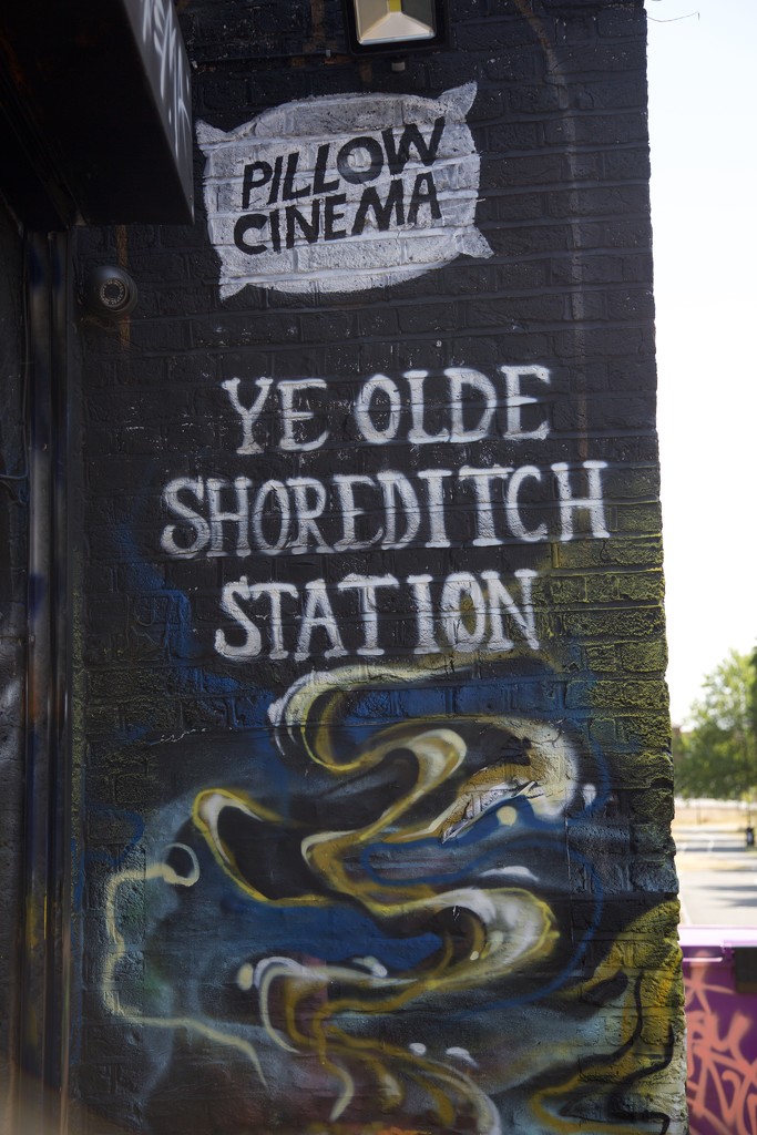 Street Art Shoreditch by padlock