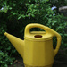 Yellow watering-can by ingrid01
