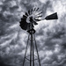 windmill silhouette by aecasey