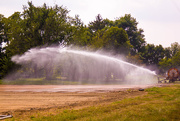 4th Sep 2015 - Watering the newly plowed field