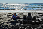6th Sep 2015 - My sand castle building buddy.