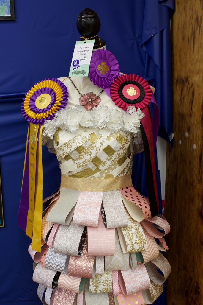 Quite The Award Winning Dress Made Out Of Paper...Project Runway Watch Out! by seattle