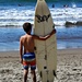 Our Grandson Ready for His Next Wave by markandlinda