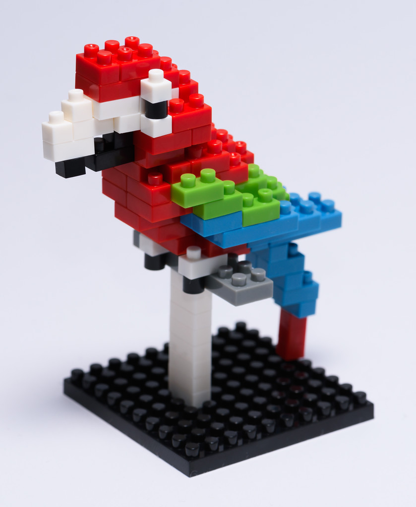 Desktop Macaw by robotvulture