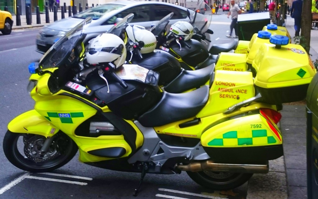 Ambulance bikes by boxplayer