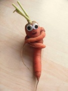 9th Sep 2011 - A Happy Huggy Carrot