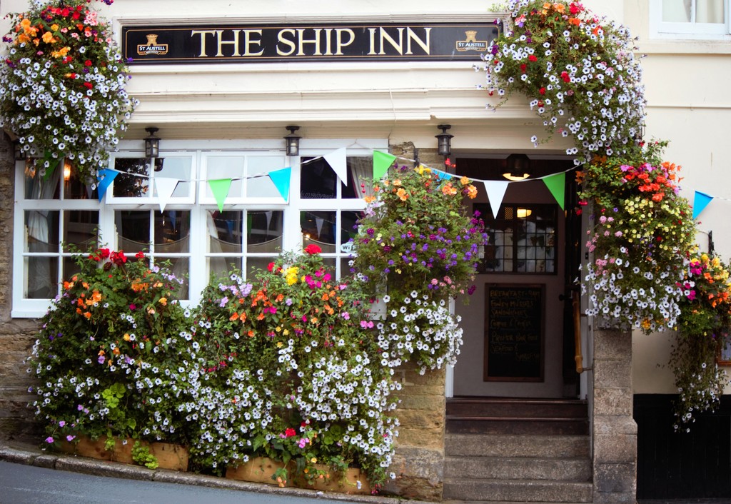 The Ship Inn Fowey by swillinbillyflynn