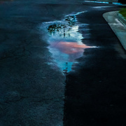 10th Sep 2015 - Sunrise in a Puddle