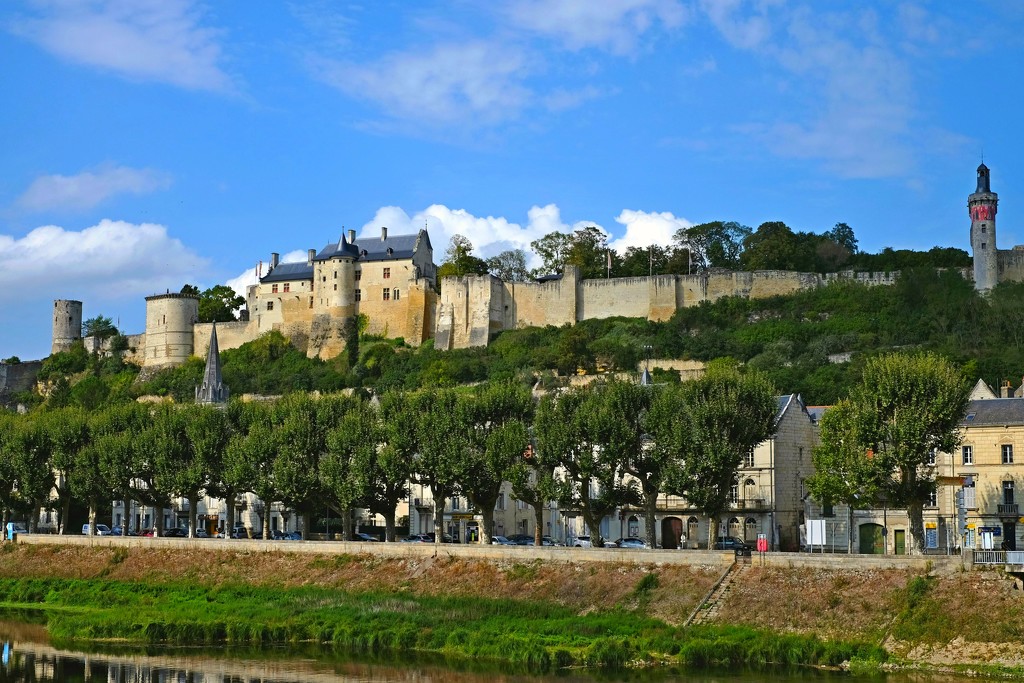 A Year of Days: Day 254 - Château de Chinon by Day by vignouse