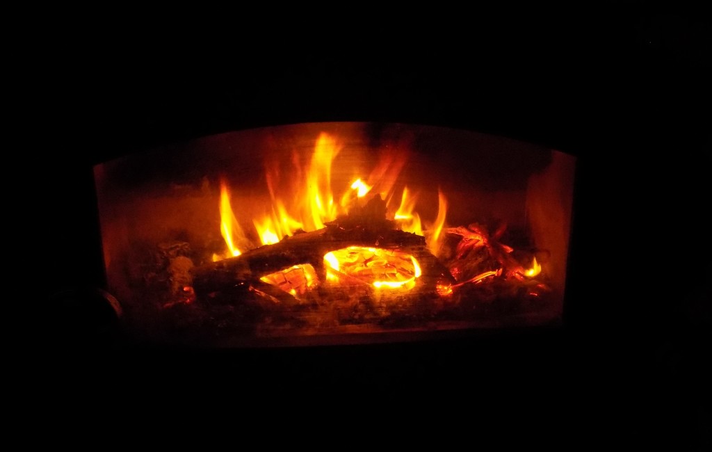Log burner by flowerfairyann