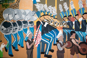 13th Sep 2015 - Marching Band Mural