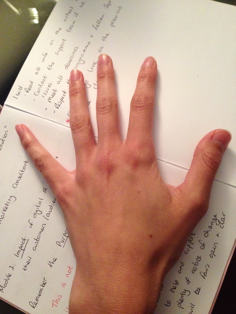 Study Hand by bilbaroo