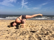 22nd Aug 2015 - Southwold Beach Yoga Take 2