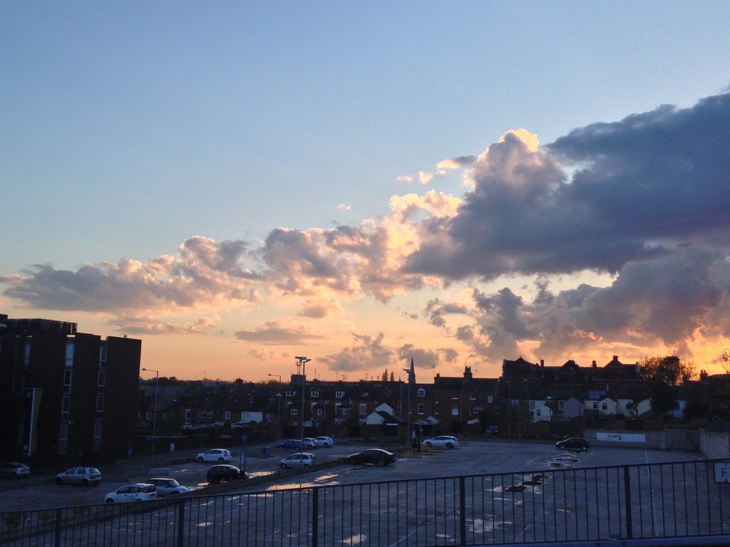 Ipswich Marina Clouds by bilbaroo