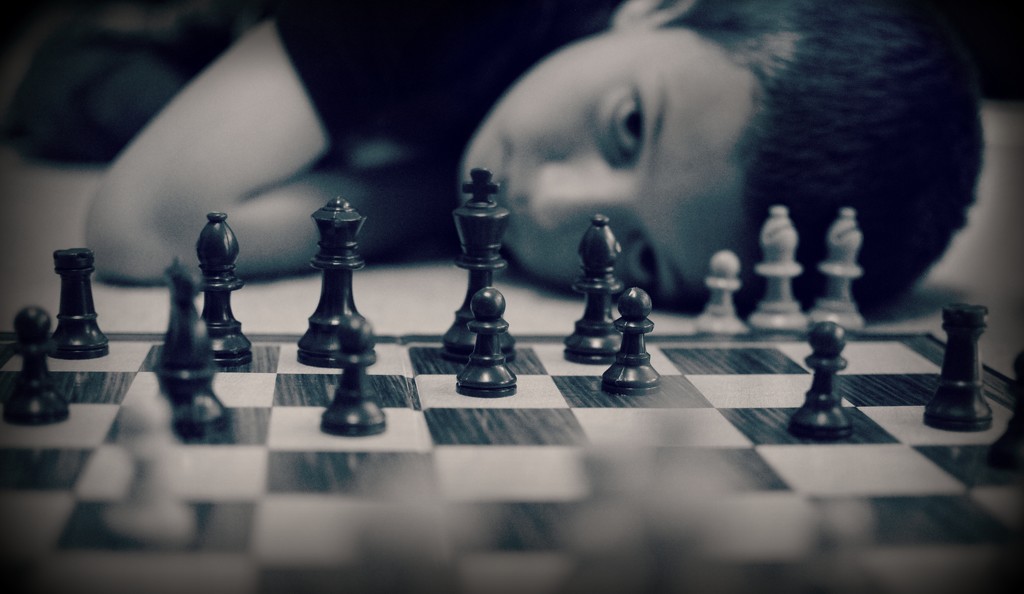 The Gaze of a Chess Shark by alophoto