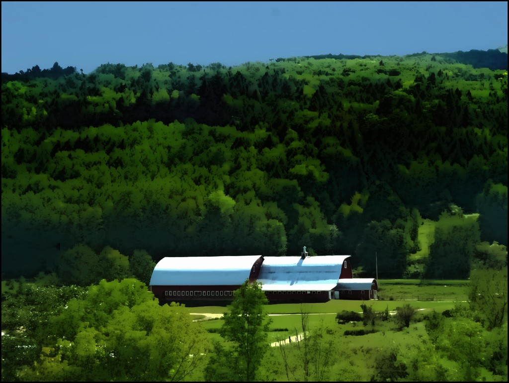 Beautiful Vermont Barn by olivetreeann