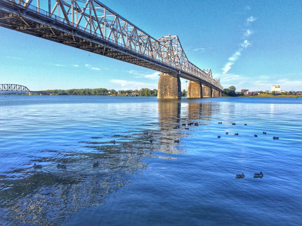Bridge over the Ohio by khawbecker