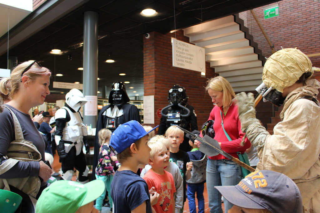 Star Wars visitors in Kerava by annelis