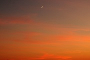 16th Sep 2015 - Crescent Moon Against a gorgeous sky