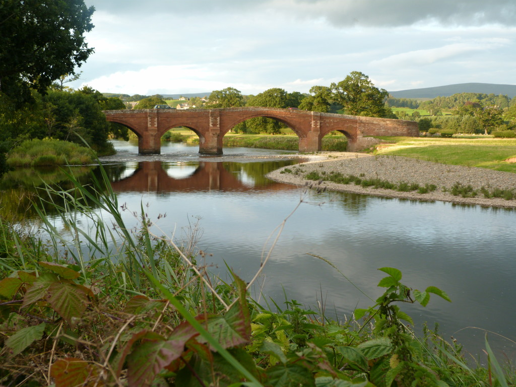 Bridge over the river by shirleybankfarm