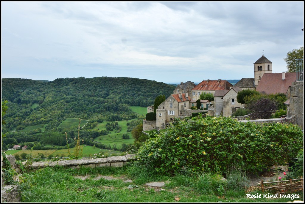 Chateaux Chalon in the Jura Region by rosiekind