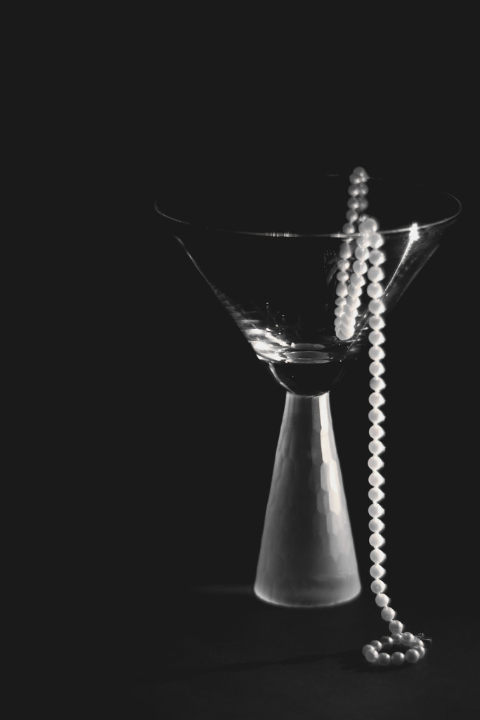 pearls in martini glass by jackies365