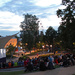Outdoor cinema on Aurinkomäki Hill in Kerava by annelis