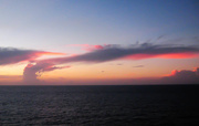 22nd Sep 2015 - Sunset over the ocean
