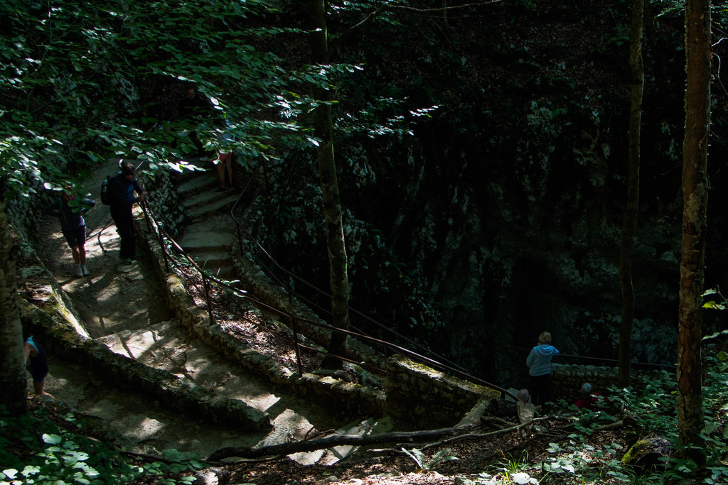 Descending to the Cave Entrance by fotoblah