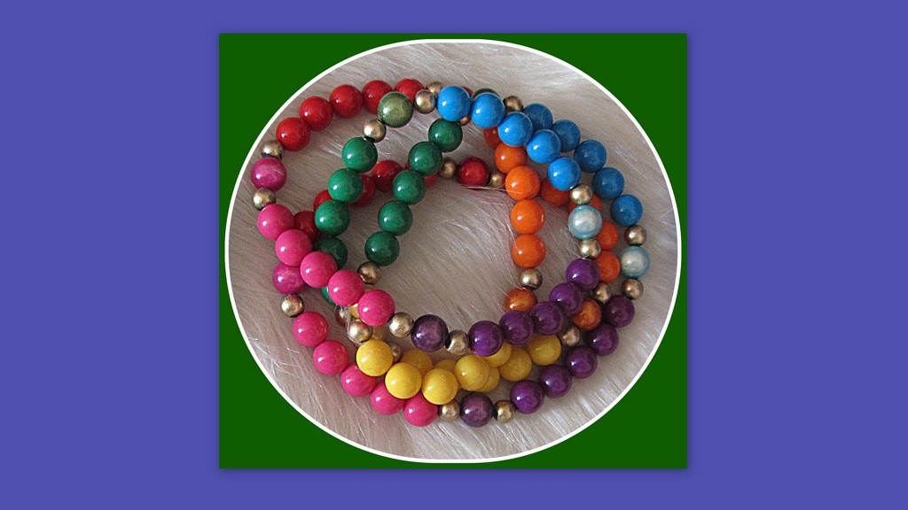 Beads in multi colours. by grace55