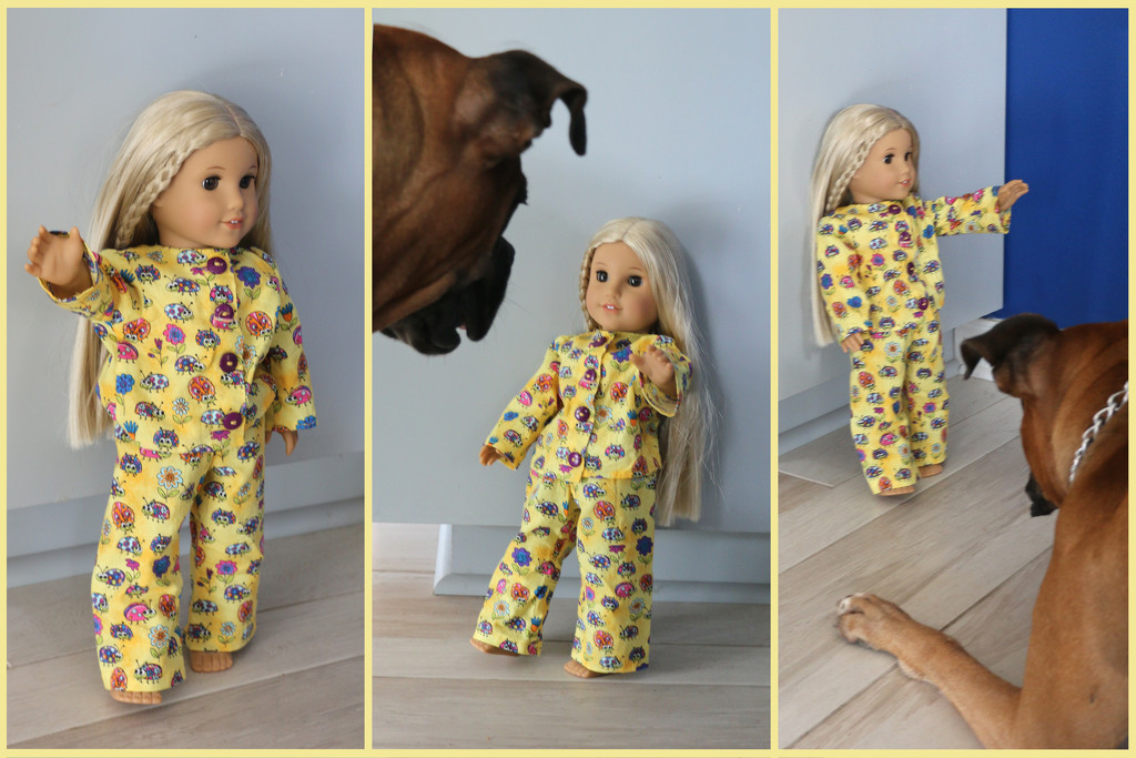 Julie in her pajamas by ingrid01